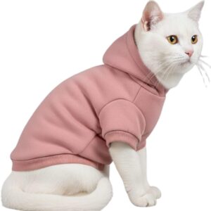 Winter Hoodie for Cats made of Milton